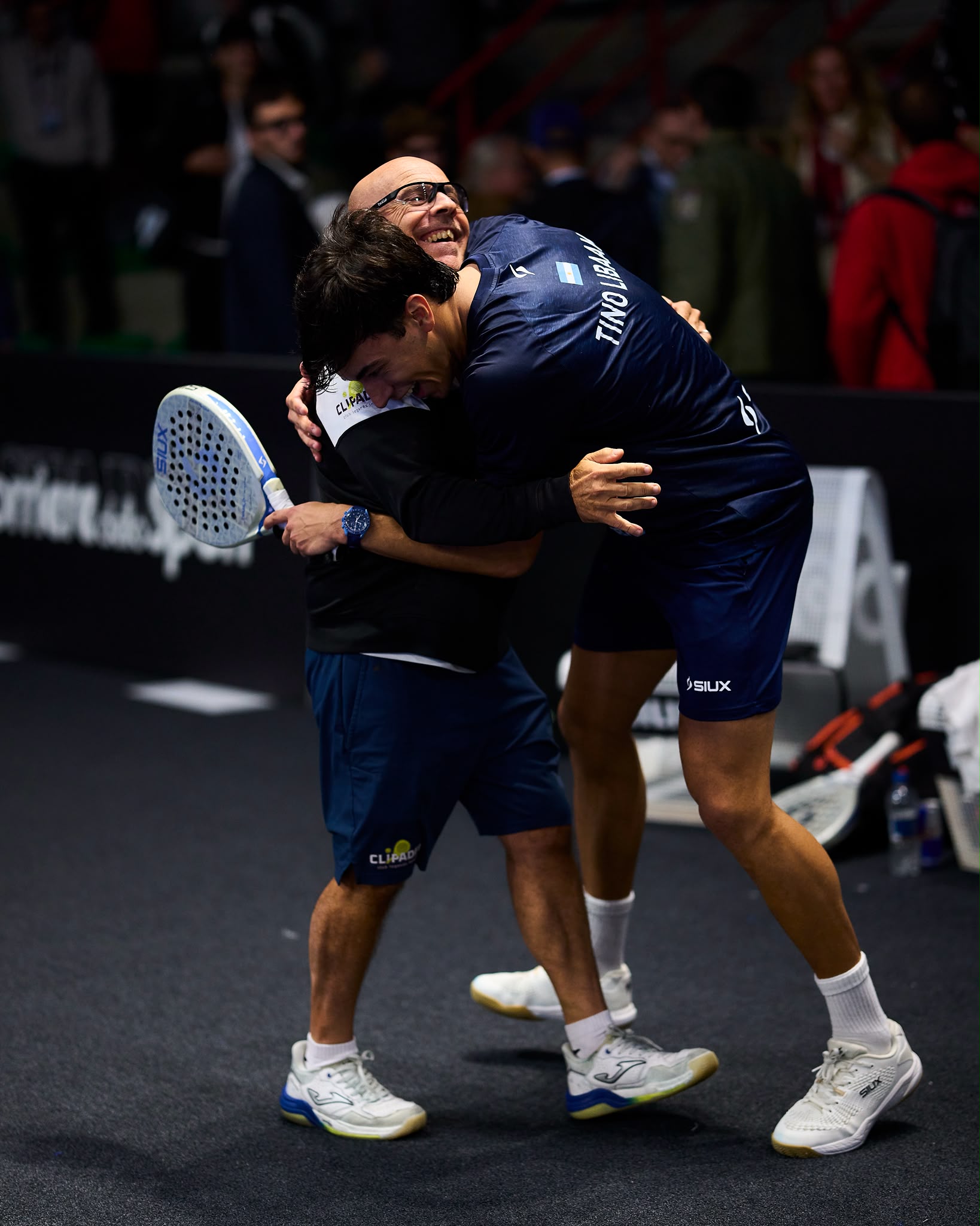 Severino Iezzi con Tino Libaak